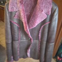 montone con pelliccia rosa