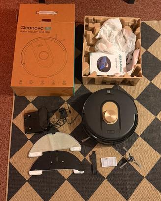 robot aspirapolvere e lavapavimenti Cleanova W9