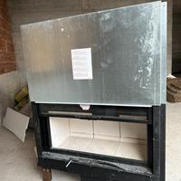 Camino a legna da muro senza kit