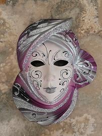 maschera veneziana in ceramica