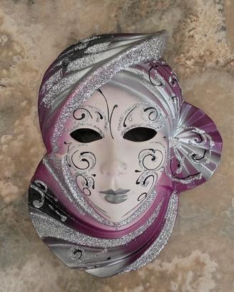 maschera veneziana in ceramica