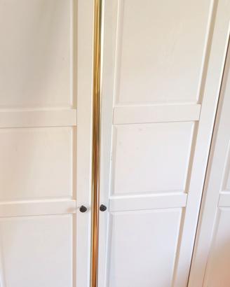 lussosa asta per tende in ottone + 13 anelli lung.