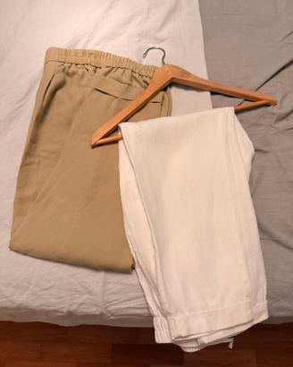 PANTALONI IN LINO BENETTON