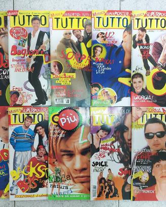 Set di 10 Tutto Musica e Spettacolo 1996-1998