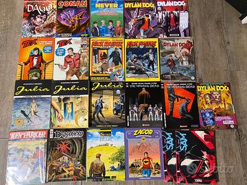 Lotto di 21 fumetti Bonelli Dylan Dog Walking ecc