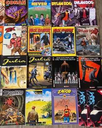Lotto di 21 fumetti Bonelli Dylan Dog Walking ecc