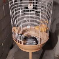 Voliera gabbia per pappagallo o coppia diamantini