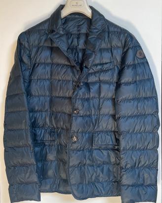 Piumino Moncler uomo taglia 3 color blu navy