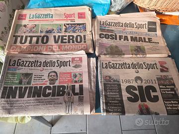 gazzetta Campioni del mondo