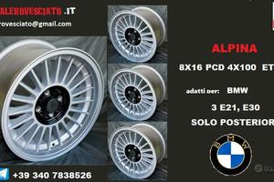 Cerchio alpina 8x16 4x100 et28 bmw