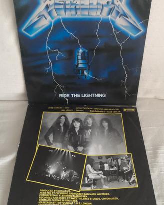 Metallica - Ride the lightening prima stampa 
