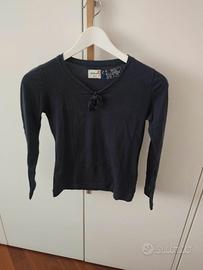 Maglietta maniche lunghe blu Bellerose Tg. 10-12 a