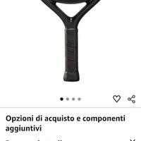 RACCHETTA PADEL NUOVA -  WILSON 2 PRO STAFF TEAM