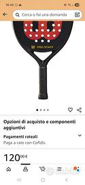 RACCHETTA PADEL NUOVA -  WILSON 2 PRO STAFF TEAM