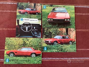 De Tomaso Longchamp cartoline