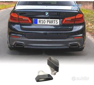 TERMINALI SCARICO BMW G30 17-20 LOOK 530 NERO