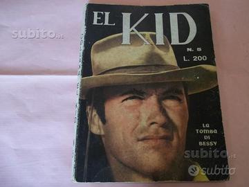 El Kid n.5 "la tomba di Bessy" con Clint Eastwood