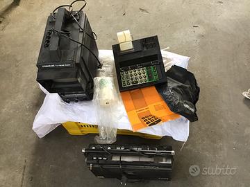 Radio  stereo con televisore e calcolatrice Olivet