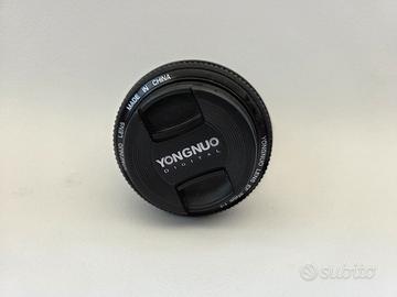 Yongnuo 35mm f/2 AF – Obiettivo Luminoso per Canon