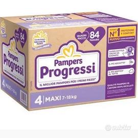 Pannolini Pampers Progressi Misura 4