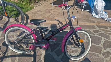 Bici bambina BTWIN Original 500 20” con cambio 6 v