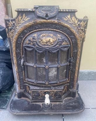 Stufa La Salamandre;E.Caboche, Luigi XVI,primo 900