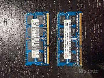 RAM 8GB (2x4GB) DDR3 1600 SO-DIMM Hynix