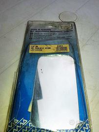 Vetro di ricambio specchietto esterno sx Fiat Uno