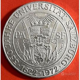 Austria 50 Scellini 1972 Argento