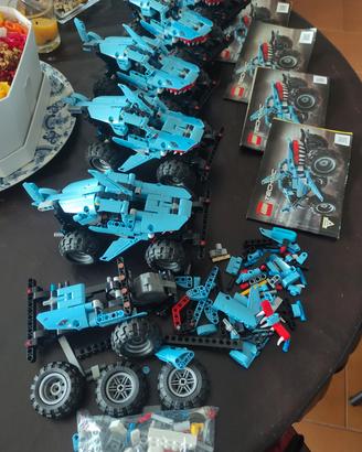 5 set di lego tecnic monster