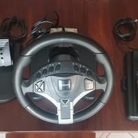 Volante con cambio e pedali PS1/PS2