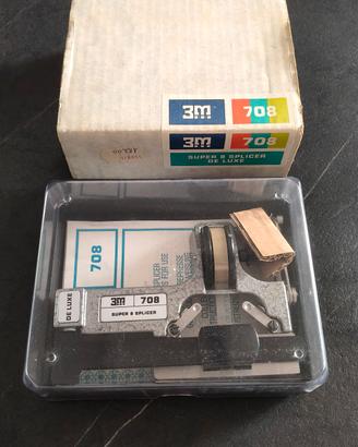 Giuntatrice pellicole Super 8 Splicer 3M 708