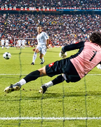 fotografia sheva finale Manchester 2003