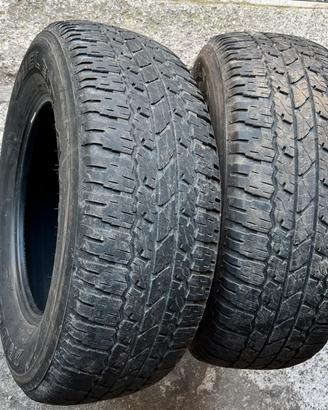 2 Gomme Toyota Hilux 265/65/17 112s