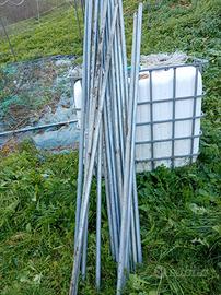 pali tubi per recinzione