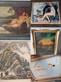 Vasta collezione opere d'arte