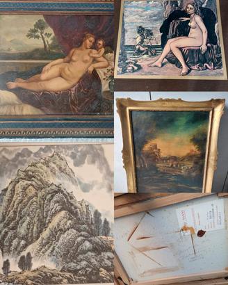 Vasta collezione opere d'arte