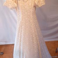 abito sposa in pizzo nuovo vintage l'alouette