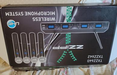 microfoni wireless zzipp 