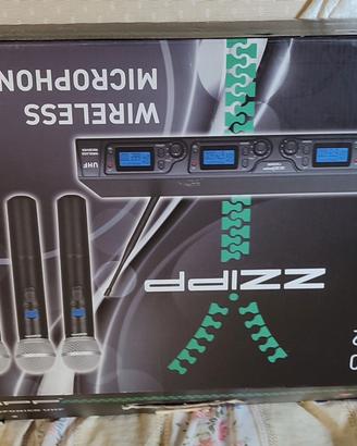 microfoni wireless zzipp 
