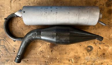 Marmitta e silenziatore kart tm k7