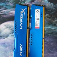 RAM HyperX Fury DDR3 8GB (2x4GB) 1600MHz – Perfett