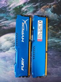 RAM HyperX Fury DDR3 8GB (2x4GB) 1600MHz – Perfett