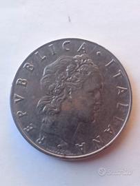 Moneta Rara Da 50 Lire 1961 Repubblica Italiana