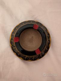 Posacenere etnico in legno 