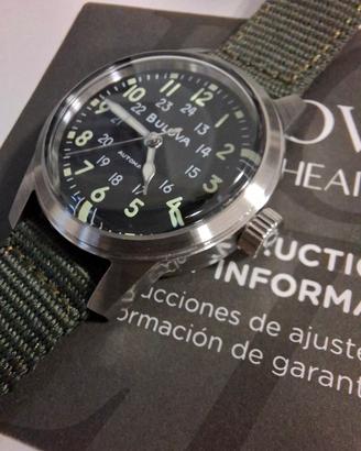 Bulova 96A259 Hack, field watch