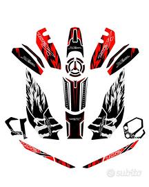 Benelli Trk 702x  kit adesivi gel 3d
