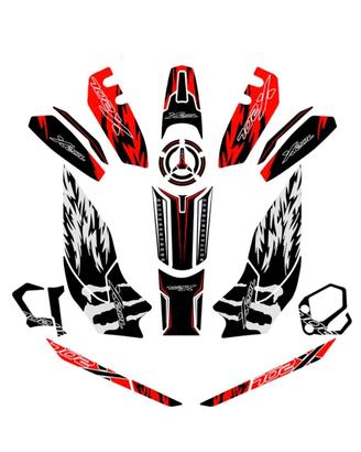 Benelli Trk 702x  kit adesivi gel 3d