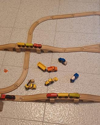 Pista per trenini in legno - Ikea