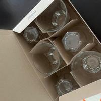Bicchieri crodino set 6 pezzi